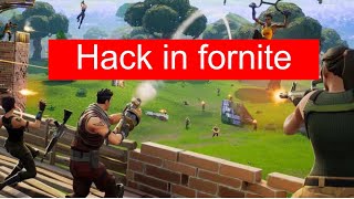 I hacked fornite 💯