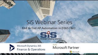 End to End AP Automation in Microsoft Dynamics 365