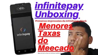 infinitepay black unboxing