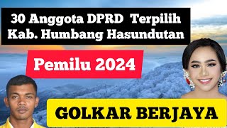 Anggota DPRD Kab Humbang Hasundutan Periode 2024-2029 Hasil Pemilu 2024