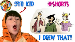 9yo Autistic Savant Draws - Clerks | Kevin Smith #shorts