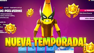 AHORA NUEVA TEMPORADA 4 capitulo 5 de FORTNITE en directo (nuevo pase de batalla) NUEVO MAPA EN VIVO