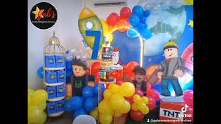 Roblox Theme Birthday Party | Event Styling