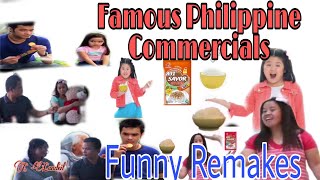 Famous Philippines TV Commercials ( Remakes) Funny and low budget remakes