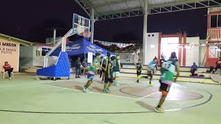 primer partido de final torneo de basquetbol en independencia san juan mixtepec 2024