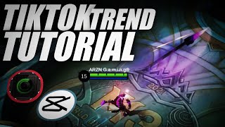 TUTORIAL!! HYMN FOR THE WEEKEND TIKTOK TREND | COLDPLAY | CAPCUT | SMOOTH ACTION CAM | MLBB