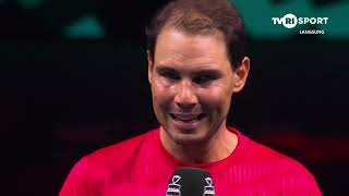 Rafael Nadal Last Speech Davis Cup 2024 Final