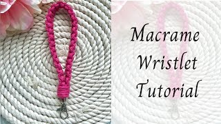 Macrame Wristlet Tutorial