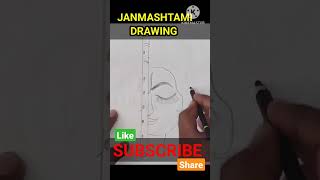 Janmashtami Drawing #janmastami2023#shortsviral#shortschallenge#shreekrishna🙏🙏🙏