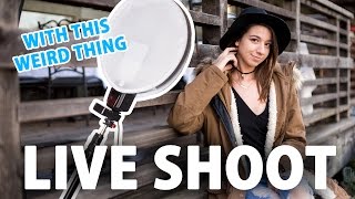 Live Shoot with some Not So Popular Equipment