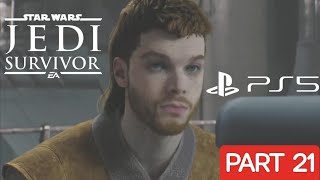 STAR WARS JEDI SURVIVOR PS5 WALKTHROUGH | PART 21 | THE GANTRY