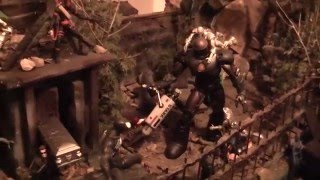 MARVEL VS DC EXPO CADIZ 2015 JUGUETES DIORAMA