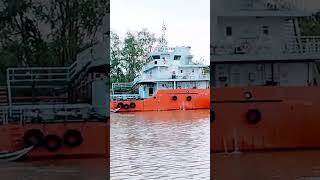 Ops altahir sedang banker di ramba jetty sungai lilin #tugboat #shortvideo #kapallaut #kapaltanker