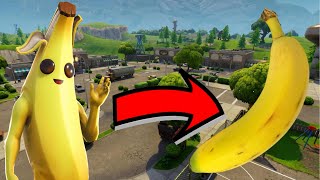 Making Peely From Fortnite With An Actual Banana