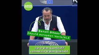 Benoît Biteau sur la pénurie d'eau et les investissements structurels dans l'accès à l'eau dans l'UE