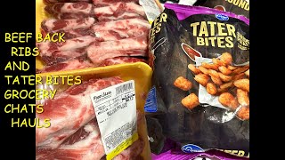 BEEF RIBS MEAT HAUL🛒STOCK UP SHOPPING HAUL #MONEYSAVINGSALEONGROCERIES #CLEANINGBEEF #GROCERYCHATS