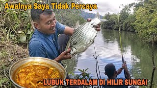 Petualangan fishing di hilir lubuk terdalam sungai bakau