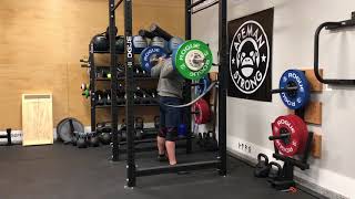 1/31/18 Squat Pin-Bottom 295x3 @9.5 ws 3/4