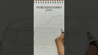 Learn to Draw Toyota Prado - Easy Method!!#shorts #drawing #viralshorts #5minutecrafts