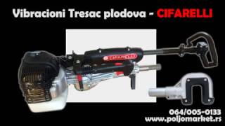 Berac voca   Vibracioni tresac plodova s605 visnje,masline,tresnje,sljive,lesnici   064 005 0133