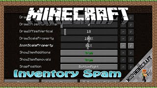 Inventory Spam Mod 1.18.1/1.16.5/1.12.2 & Tutorial Downloading And Installing For Minecraft