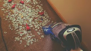 Vacuuming Can Tabs