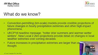 Modelling and Predicting Changes in Climate and Hazardous Weather | Dr Lizzie Kendon