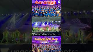 unacademy"s first foundation day celebration #neet #jee #celebration