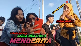 MENDERITA|CEWEK CANTIK INI MALU LIHAT KAMERA AOLINA PHOTO SAMA PANSNYA VERŠI ALDEVA MUSIK..