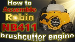 How to assemble Robin NB411 engine (Robin/Subaru EC04)