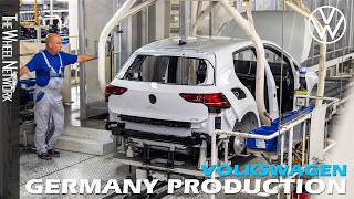 Volkswagen Golf 8 Production in Germany (Volkswagen Wolfsburg Plant)