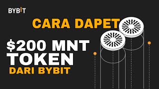 AIRDROP CRYPTO TERBARU BYBIT EXCHANGE GRATIS 200 MNT TOKEN