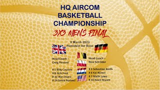 HQ AIRCOM BASKETBALL CHAMPIONSHIP 3X3 MENS FINAL