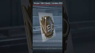 Sticker | NEO (Gold) | London 2018