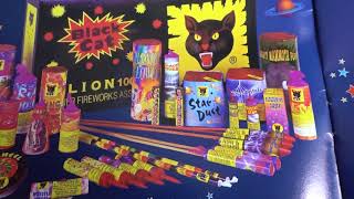 Black Cat fireworks brochure 1998