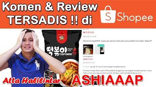 Kena Prank !?!?! ASHIAAAP Kuliner ATTA Rating Terburuk Komen Terlucu di Shopee | VIX Tv Review Sadiz