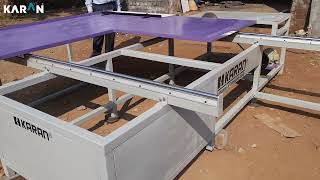 Large Sliding Table Saw | Karan Industries