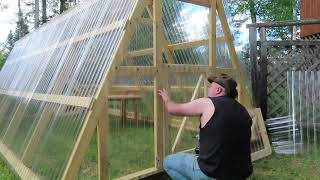 DIY Greenhouse Build #6