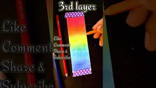 how to blend colour pencils : tutorial for beginners #shorts