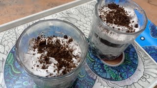 # Oreo mousse #dessert recipe # tasty recipe# Cadbury cake mousse #must try recipe#new recipe 😋🤤😋😋🤤