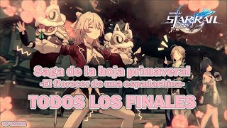 Honkai: Star Rail | Todos los finales de "El florecer de una espadachina" | Sub español