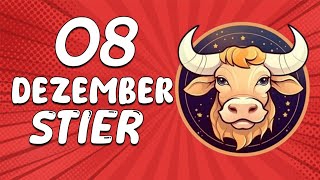 DU BEKOMMST EINEN HERZINFARKT❗️ STIER ♉ HEUTE, 8. Dezember 2024