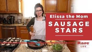 Super Bowl Wonton Sausage Bites | Elissa the Mom