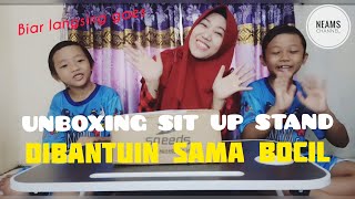 UNBOXING & REVIEW SPEEDS SIT UP DOUBLE STAND HOLDER 022-4 PINK FITNESS YOGA GYM #speeds #unboxing