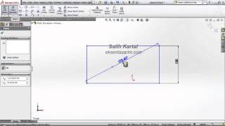 13 - Solidworks 2013 Eğitim - Ölçülendirme  smart dimension)