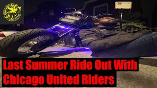 Last Summer Ride Out With Chicago United Riders