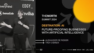 Alexander De Ridder at The North Summit 2024 AI Revolution