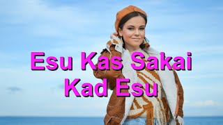 Esu Kas Sakai, Kad Esu (Who You Say I Am) - Karaokė Alto Saksofonas Instrumentinė R. Morgan V1 LiS