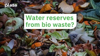 Water reserves from bio waste?