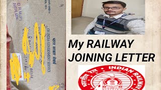 My RRB JE Joining letter.